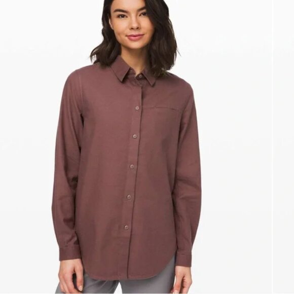 LULULEMON FULL DAY AHEAD SHIRT - Picture 2 of 8